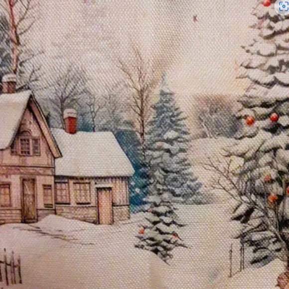 Set of Four Christmas Pillow Covers NWOT - Picture 8 of 16